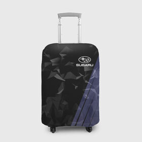 Чехол для чемодана 3D с принтом SUBARU SPORT в Курске, 86% полиэфир, 14% спандекс | двустороннее нанесение принта, прорези для ручек и колес | subaru | марка | машины | субару