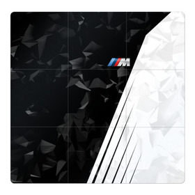 Магнитный плакат 3Х3 с принтом BMW 2018 M Sport в Курске, Полимерный материал с магнитным слоем | 9 деталей размером 9*9 см | bmw | бмв | марка | машины