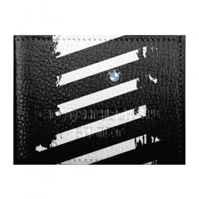 Обложка для студенческого билета с принтом BMW SPORT в Курске, натуральная кожа | Размер: 11*8 см; Печать на всей внешней стороне | Тематика изображения на принте: bmw |  машина | автомобиль | автомобильные | бмв