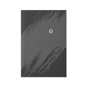 Обложка для паспорта матовая кожа с принтом Chelsea Uniform в Курске, натуральная матовая кожа | размер 19,3 х 13,7 см; прозрачные пластиковые крепления | chelsea | fc | спорт | спортивные | футбол | футбольный клуб | челси