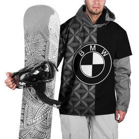 Накидка на куртку 3D с принтом BMW motorsport в Курске, 100% полиэстер |  | auto | automobile | bmw | car | автомобиль | бмв