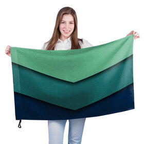Флаг 3D с принтом Текстура бумаги в Курске, 100% полиэстер | плотность ткани — 95 г/м2, размер — 67 х 109 см. Принт наносится с одной стороны | triangle | бумага | треугольник