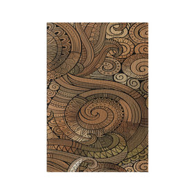 Обложка для паспорта матовая кожа с принтом Кружевная абстракция в Курске, натуральная матовая кожа | размер 19,3 х 13,7 см; прозрачные пластиковые крепления | abstraction | абстракция | линии | текстуры | узор