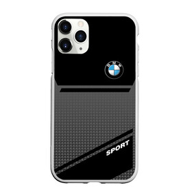 Чехол для iPhone 11 Pro матовый с принтом BMW SPORT в Курске, Силикон |  | bmw | бмв | марка | машины