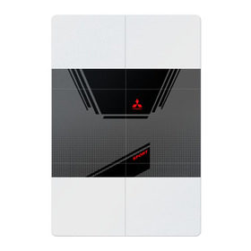 Магнитный плакат 2Х3 с принтом MITSUBISHI SPORT в Курске, Полимерный материал с магнитным слоем | 6 деталей размером 9*9 см | mitsubishi | sport | митсубиси | митсубиши | спорт