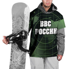 Накидка на куртку 3D с принтом ВВС России в Курске, 100% полиэстер |  | Тематика изображения на принте: 
