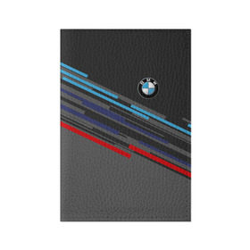 Обложка для паспорта матовая кожа с принтом BMW BRAND COLOR в Курске, натуральная матовая кожа | размер 19,3 х 13,7 см; прозрачные пластиковые крепления | bmw | бмв | марка | машины