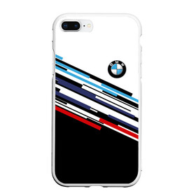 Чехол для iPhone 7Plus/8 Plus матовый с принтом BMW BRAND COLOR в Курске, Силикон | Область печати: задняя сторона чехла, без боковых панелей | Тематика изображения на принте: bmw | bmw motorsport | bmw performance | carbon | m | motorsport | performance | sport | бмв | карбон | моторспорт | спорт