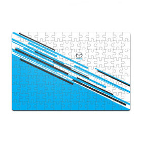 Пазл магнитный 126 элементов с принтом MAZDA SPORT в Курске, полимерный материал с магнитным слоем | 126 деталей, размер изделия —  180*270 мм | Тематика изображения на принте: mazda | мазда | марка | машины