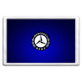 Магнит 45*70 с принтом Mercedes MOTORs в Курске, Пластик | Размер: 78*52 мм; Размер печати: 70*45 | 