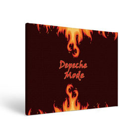 Холст прямоугольный с принтом Depeche Mode в Курске, 100% ПВХ |  |   | абстракция