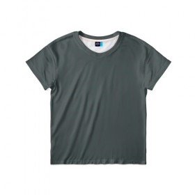 Детская футболка 3D с принтом Future-W в Курске, 100% гипоаллергенный полиэфир | прямой крой, круглый вырез горловины, длина до линии бедер, чуть спущенное плечо, ткань немного тянется | Тематика изображения на принте: future | кубики | серая | текстура