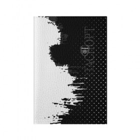 Обложка для паспорта матовая кожа с принтом Arsenal uniform black 2018 в Курске, натуральная матовая кожа | размер 19,3 х 13,7 см; прозрачные пластиковые крепления | football | soccer | арсенал