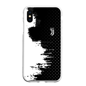 Чехол для iPhone XS Max матовый с принтом Juventus uniform black 2018 в Курске, Силикон | Область печати: задняя сторона чехла, без боковых панелей | Тематика изображения на принте: football | soccer | ювентус