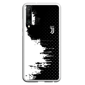 Чехол для Honor P30 с принтом Juventus uniform black 2018 в Курске, Силикон | Область печати: задняя сторона чехла, без боковых панелей | Тематика изображения на принте: football | soccer | ювентус