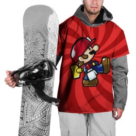 Накидка на куртку 3D с принтом Mario в Курске, 100% полиэстер |  | nintendo | марио | нинтендо
