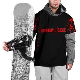 Накидка на куртку 3D с принтом RAINBOW SIX SIEGE OUTBREAK в Курске, 100% полиэстер |  | q7b4v@i8z7c4w4