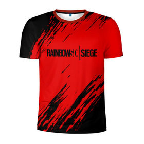 Мужская футболка 3D спортивная с принтом RAINBOW SIX SIEGE OUTBREAK в Курске, 100% полиэстер с улучшенными характеристиками | приталенный силуэт, круглая горловина, широкие плечи, сужается к линии бедра | cybersport | esports | pro league | r6 | rainbow | rainbow six | siege | six | weapon | армия | боевик | военные | война | игры | киберспорт | логотип | модные | оперативники | оружие | радуга | черный белый | шутер
