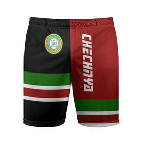 Мужские шорты 3D спортивные с принтом CHECHNYA (Чечня) в Курске,  |  | chechnya | грозный | кавказ | кавказец | кадыров | республика | северный | флаг | чех | чечен | чеченец | чеченка | чеченская | чечня