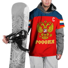 Накидка на куртку 3D с принтом Овечкин Сборная России по хоккею в Курске, 100% полиэстер |  | 