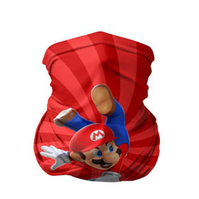 Бандана-труба 3D с принтом Super Mario в Курске, 100% полиэстер, ткань с особыми свойствами — Activecool | плотность 150‒180 г/м2; хорошо тянется, но сохраняет форму | nintendo | марио | нинтендо