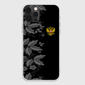 Чехол для iPhone 12 Pro Max с принтом Russia Pattern в Курске, Силикон |  | pattern | russia | герб | орел | орнамент | патриот | патриотизм | российский | россия | символика | узор | хохлома | цветы | я русский