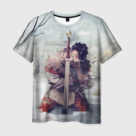 Мужская футболка 3D с принтом Kingdom Come в Курске, 100% полиэфир | прямой крой, круглый вырез горловины, длина до линии бедер | deliverance | kingdom come