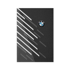 Обложка для паспорта матовая кожа с принтом BMW SPORT в Курске, натуральная матовая кожа | размер 19,3 х 13,7 см; прозрачные пластиковые крепления | Тематика изображения на принте: auto | bmw | motorsport | авто | автомобиль | автомобильные | бмв | бренд | марка | машины | моторспорт | спорт
