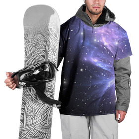 Накидка на куртку 3D с принтом Сияние звёзд в Курске, 100% полиэстер |  | nebula | space | star | астрономия | вселенная | звезды | космический | космос | планеты