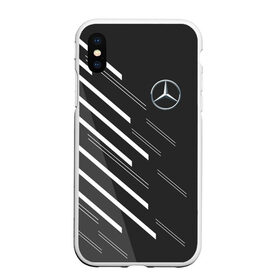 Чехол для iPhone XS Max матовый с принтом MERCEDES BENZ SPORT в Курске, Силикон | Область печати: задняя сторона чехла, без боковых панелей | amg | auto | mercedes | sport | авто | автомобиль | автомобильные | амг | бренд | марка | машины | мерседес | спорт