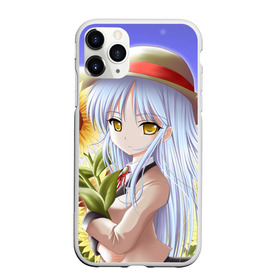 Чехол для iPhone 11 Pro матовый с принтом Sun в Курске, Силикон |  | angel beats | anime | kanade | nakamura | ангельские ритмы | аниме