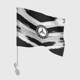 Флаг для автомобиля с принтом Mercedes sport abstract 2018 в Курске, 100% полиэстер | Размер: 30*21 см | Тематика изображения на принте: auto | automobile | car | machine | motor | motor car | sport car | автомашина | легковой автомобиль | мерседес | спортивный автомобиль | тачка
