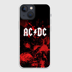 Чехол для iPhone 13 mini с принтом AC DC в Курске,  |  | ac dc | acdc | acdc ас дс | австралийская | ангус янг | асдс | блюз | группа | крис слэйд | метал | молния | музыка | музыканты | певцы | рок | рок н ролл | стиви янг | хард | хардрок | эксл роуз