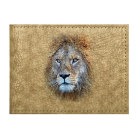 Обложка для студенческого билета с принтом Лев в Курске, натуральная кожа | Размер: 11*8 см; Печать на всей внешней стороне | Тематика изображения на принте: голова | животные | кошка | лев | львица | природа | хищник