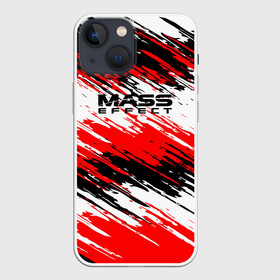 Чехол для iPhone 13 mini с принтом Mass Effect в Курске,  |  | n7 | shepard | галактика | жнец | космос | краска | краски | масс | нормандия | планета | шепард | эффект