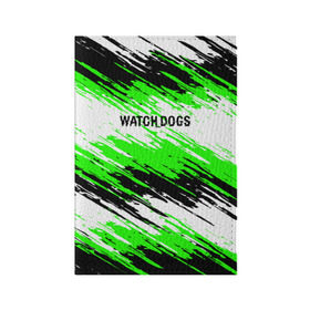 Обложка для паспорта матовая кожа с принтом Watch Dogs в Курске, натуральная матовая кожа | размер 19,3 х 13,7 см; прозрачные пластиковые крепления | ded | dedsec | sec | watch dogs | watchdogs | дедсек | дэдсек