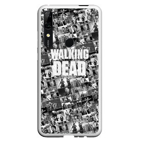 Чехол для Honor P Smart Z с принтом The Walking Dead в Курске, Силикон | Область печати: задняя сторона чехла, без боковых панелей | Тематика изображения на принте: dead | walking | апокалипсис | бита | гленн | дерил | зомби | карл | люсиль | мертвецы | мишонн | ниган | рик | сериал | ходячие