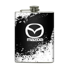 Фляга с принтом Mazda abstract sport в Курске, металлический корпус | емкость 0,22 л, размер 125 х 94 мм. Виниловая наклейка запечатывается полностью | Тематика изображения на принте: auto | automobile | car | machine | mazda | motor | motor car | sport car | автомашина | бренд | легковой автомобиль | мазда | марка | спортивный автомобиль | тачка