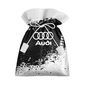 Подарочный 3D мешок с принтом Audi abstract sport в Курске, 100% полиэстер | Размер: 29*39 см | ауди | кольца | лого | машина