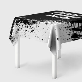 Скатерть 3D с принтом Audi abstract sport в Курске, 100% полиэстер (ткань не мнется и не растягивается) | Размер: 150*150 см | ауди | кольца | лого | машина