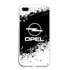 Чехол для iPhone 7Plus/8 Plus матовый с принтом Opel abstract sport в Курске, Силикон | Область печати: задняя сторона чехла, без боковых панелей | auto | automobile | car | machine | motor | motor car | opel | sport car | автомашина | бренд | легковой автомобиль | марка | спортивный автомобиль | тачка