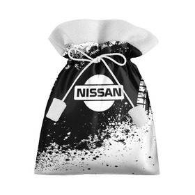 Подарочный 3D мешок с принтом Nissan abstract sport в Курске, 100% полиэстер | Размер: 29*39 см | motor | nissan | авто | лого | машина | ниссан | тачка