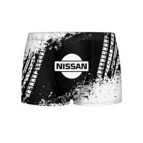 Мужские трусы 3D с принтом Nissan abstract sport в Курске, 50% хлопок, 50% полиэстер | классическая посадка, на поясе мягкая тканевая резинка | motor | nissan | авто | лого | машина | ниссан | тачка