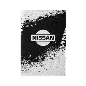 Обложка для паспорта матовая кожа с принтом Nissan abstract sport в Курске, натуральная матовая кожа | размер 19,3 х 13,7 см; прозрачные пластиковые крепления | Тематика изображения на принте: motor | nissan | авто | лого | машина | ниссан | тачка