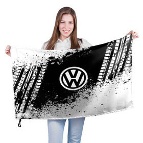 Флаг 3D с принтом Volkswagen abstract sport в Курске, 100% полиэстер | плотность ткани — 95 г/м2, размер — 67 х 109 см. Принт наносится с одной стороны | auto | automobile | car | machine | motor | motor car | sport car | volkswagen | автомашина | бренд | легковой автомобиль | марка | спортивный автомобиль | тачка