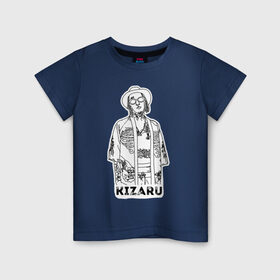 Детская футболка хлопок с принтом Kizaru в Курске, 100% хлопок | круглый вырез горловины, полуприлегающий силуэт, длина до линии бедер | Тематика изображения на принте: 