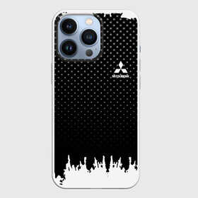 Чехол для iPhone 13 Pro с принтом Mitsubishi abstract black в Курске,  |  |  машина | марка | митсубиси