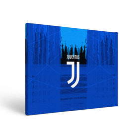 Холст прямоугольный с принтом FC Juventus color abstract в Курске, 100% ПВХ |  | 