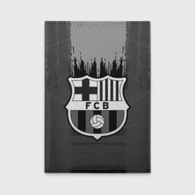 Обложка для автодокументов с принтом FC Barcelona abstract color в Курске, натуральная кожа |  размер 19,9*13 см; внутри 4 больших “конверта” для документов и один маленький отдел — туда идеально встанут права | Тематика изображения на принте: 
