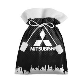 Подарочный 3D мешок с принтом Mitsubishi в Курске, 100% полиэстер | Размер: 29*39 см |  машина | марка | митсубиси
